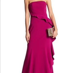 Jay Godfrey gown dress size 4 pink